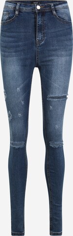 Missguided Tall Jeans in Blauw: voorkant