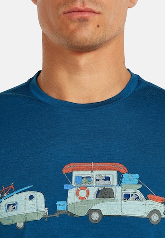ICEBREAKER - Camiseta funcional 'Tech Lite Transportage' en negro