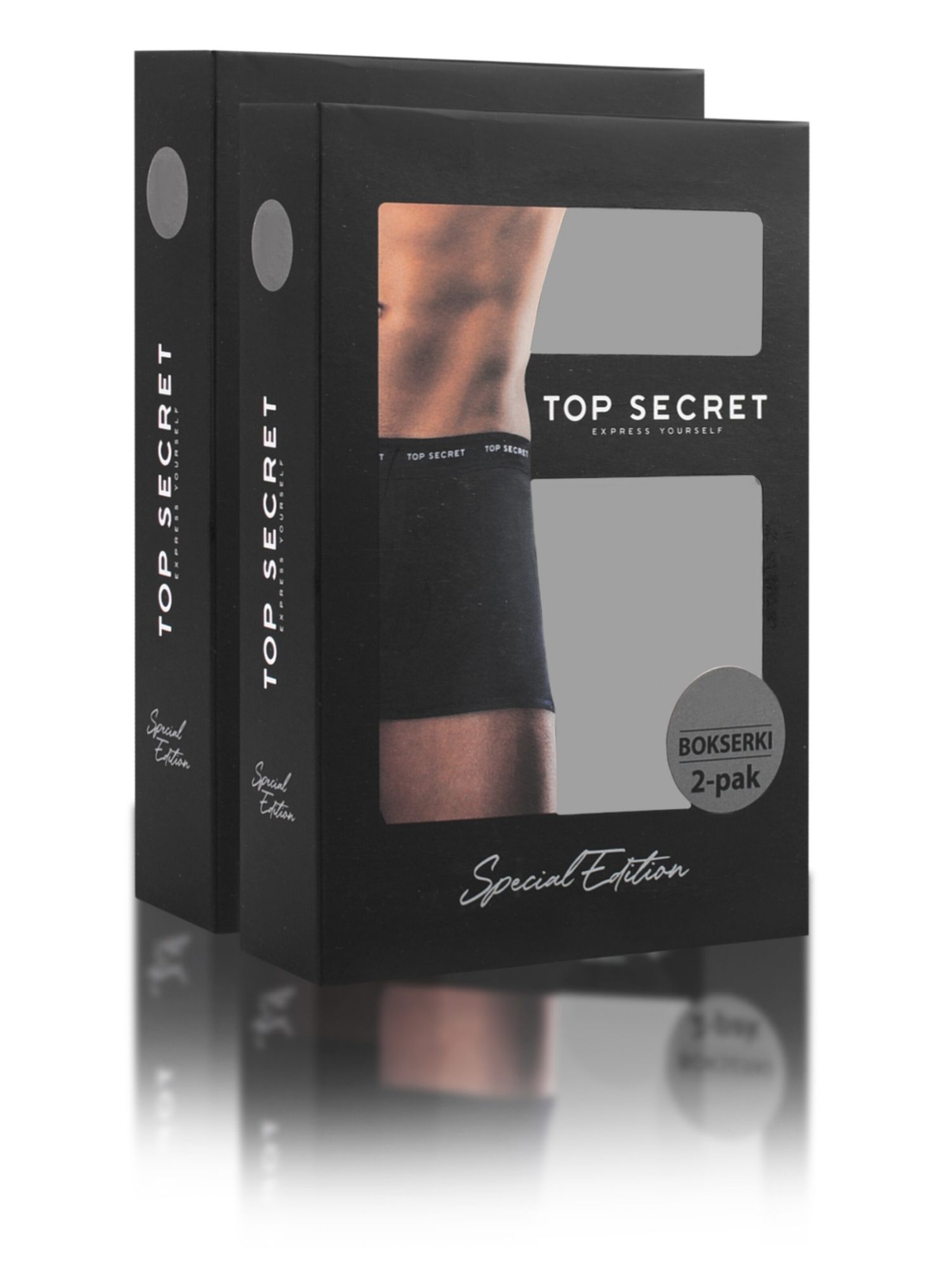 Top Secret - Calzoncillo boxer en negro