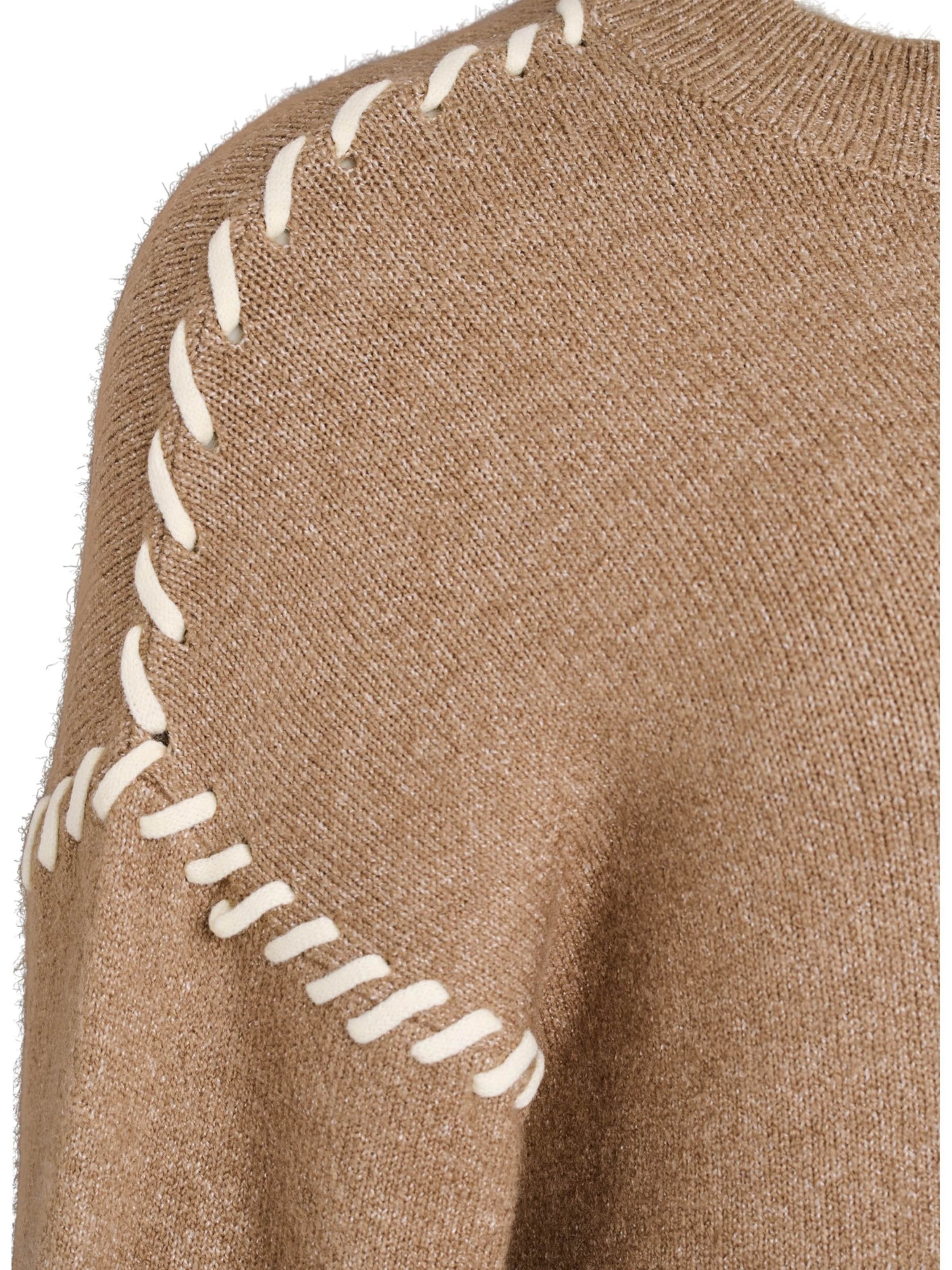 brūns Zizzi Adīta kleita 'Lea'