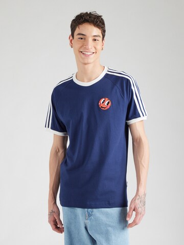 T-Shirt 'Q2 MBN Cali' ADIDAS ORIGINALS en bleu