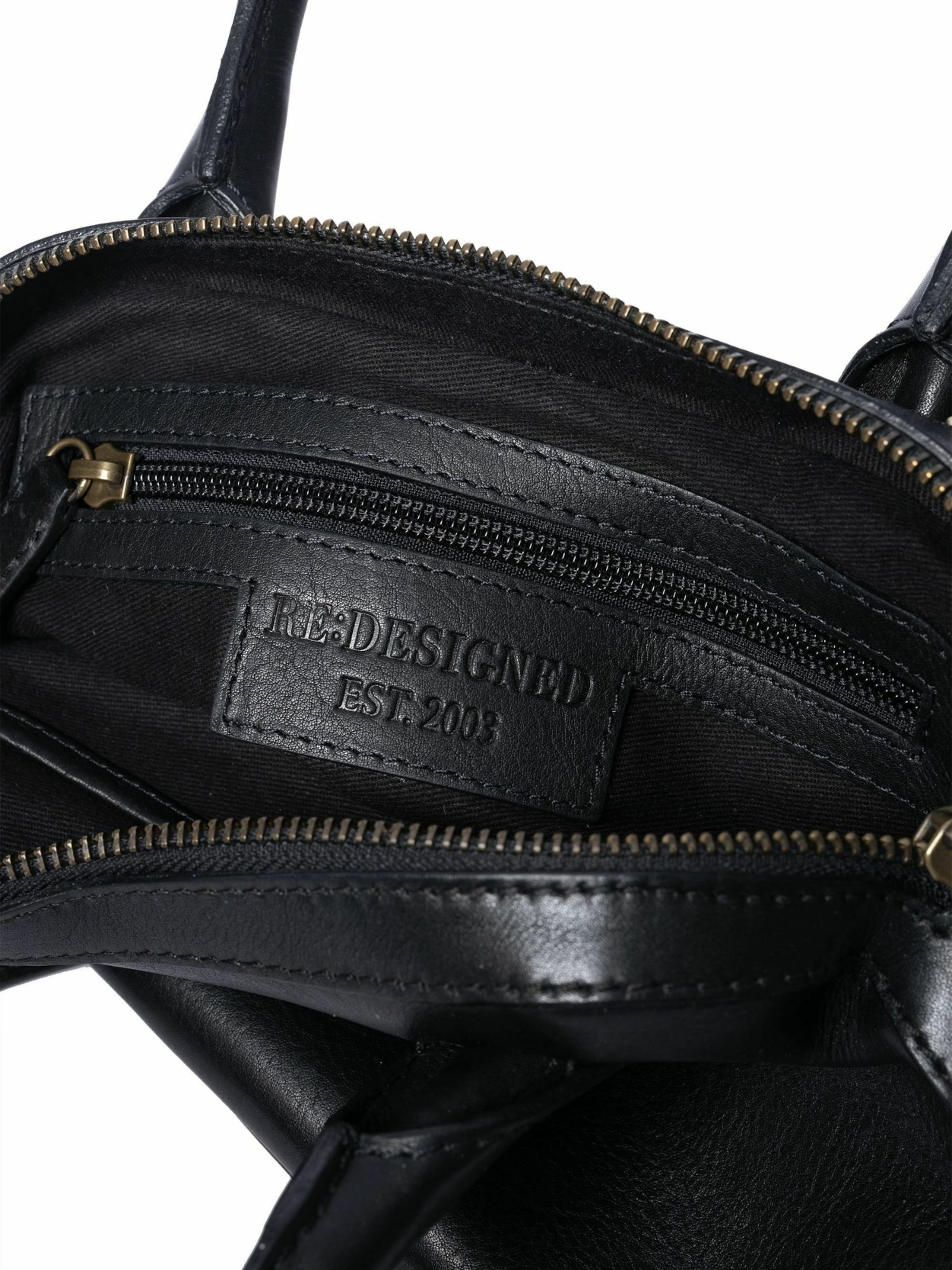 Cabas ' Nynne ' RE:DESIGNED en noir