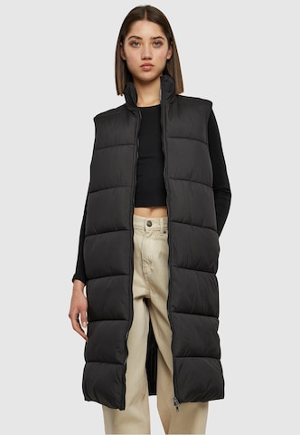 Gilet Urban Classics en noir : devant