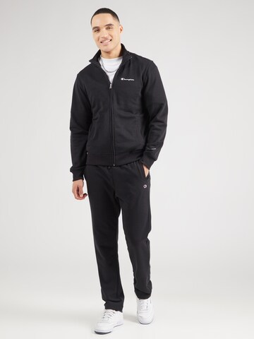 Tuta da jogging di Champion Authentic Athletic Apparel in nero: frontale