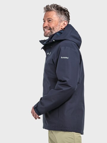 Schöffel Outdoorjas 'Okere MNS' in Blauw