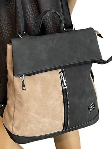 Kumixi Rugzak '2in1 Rucksacktasche' in Beige