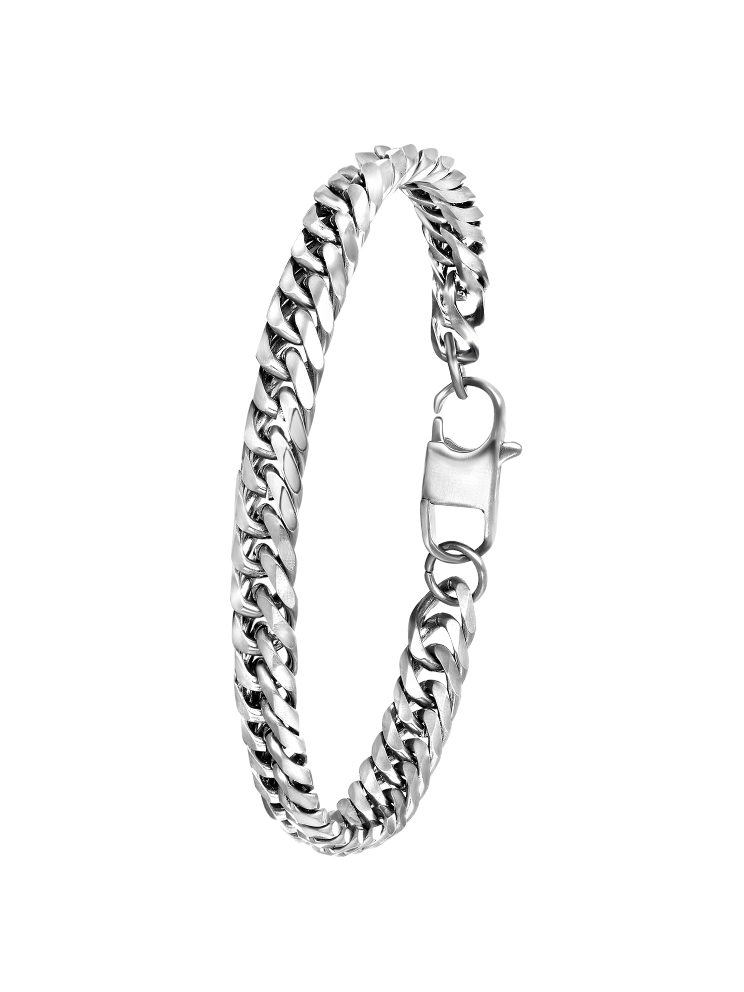 Bracelet Lucardi en argent : devant