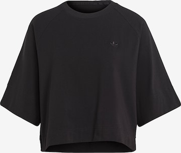 ADIDAS ORIGINALS Shirt 'Premium Essentials' in Black: front