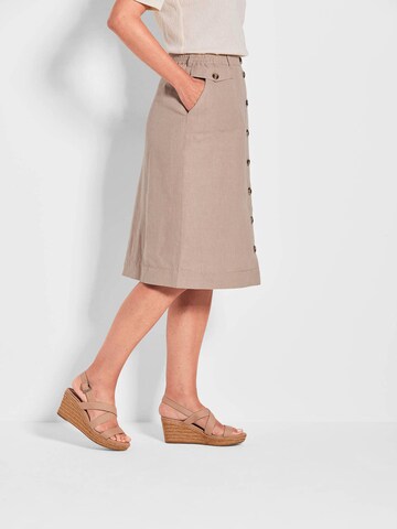 Goldner Rok in Grijs