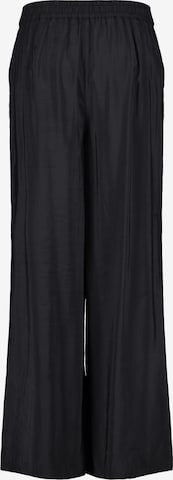 Cartoon Wide Leg Hose in Schwarz