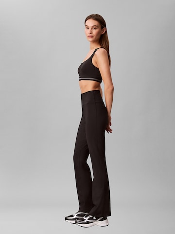 Calvin Klein Sport Flared Leggings in Black