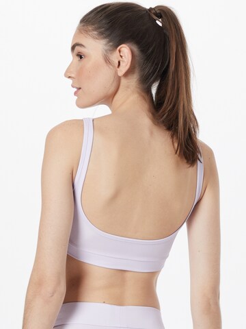Lapp the Brand Bustier Sport-BH in Lila