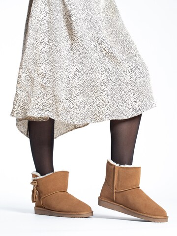 Boots da neve 'Belinda' di Gooce in marrone: frontale