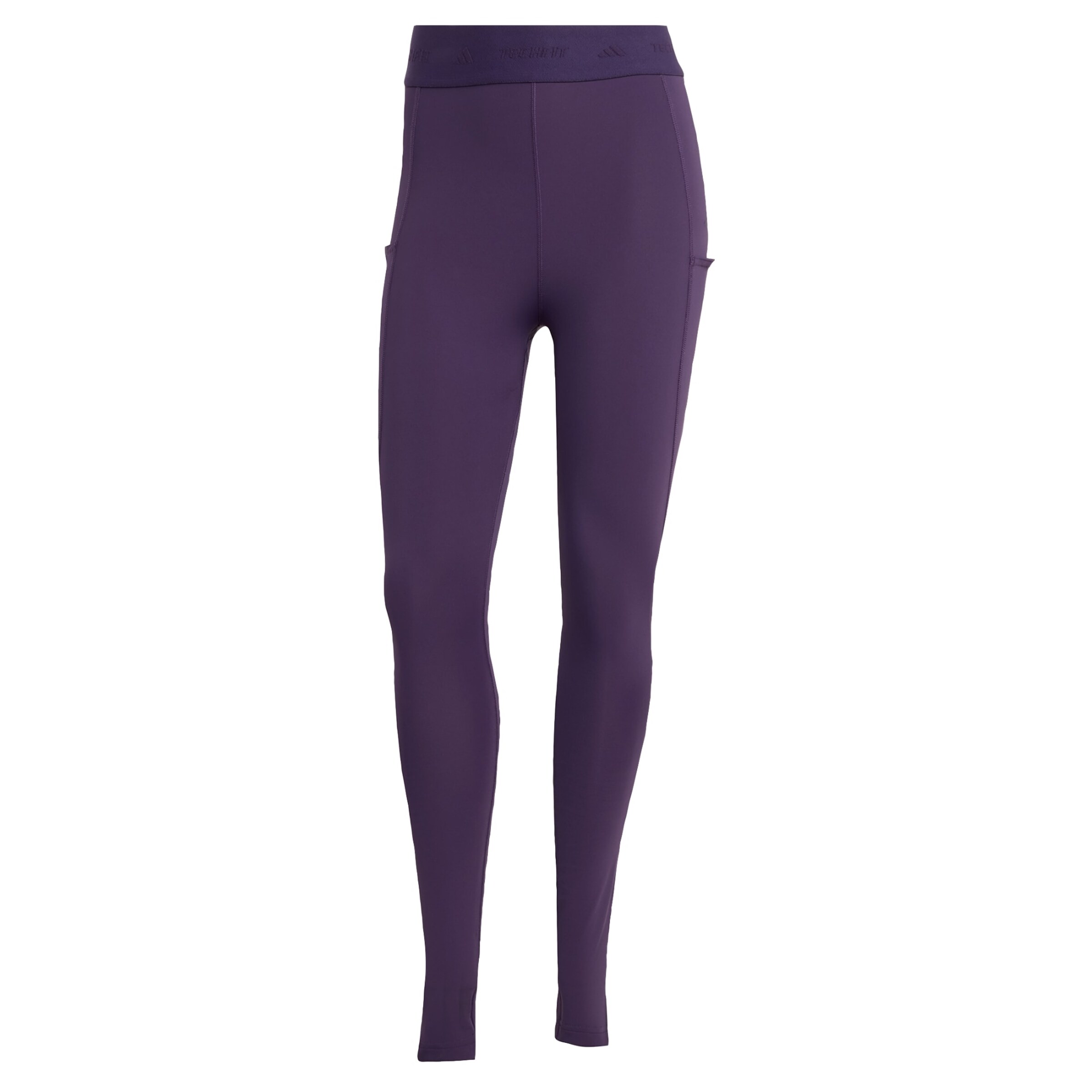 ADIDAS PERFORMANCE Skinny Sportbroek in Lila: voorkant