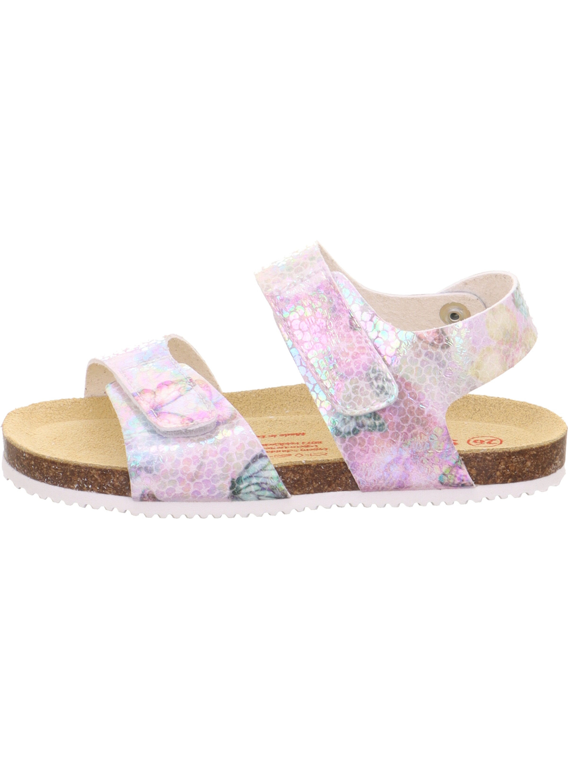 SUPERFIT Strap Sandals 'Bios Flex' in Purple