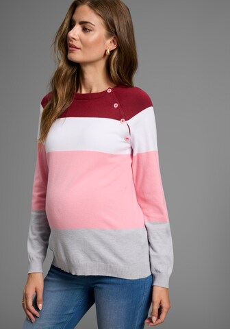 Neun Monate Pullover in Mischfarben: Vorderseite