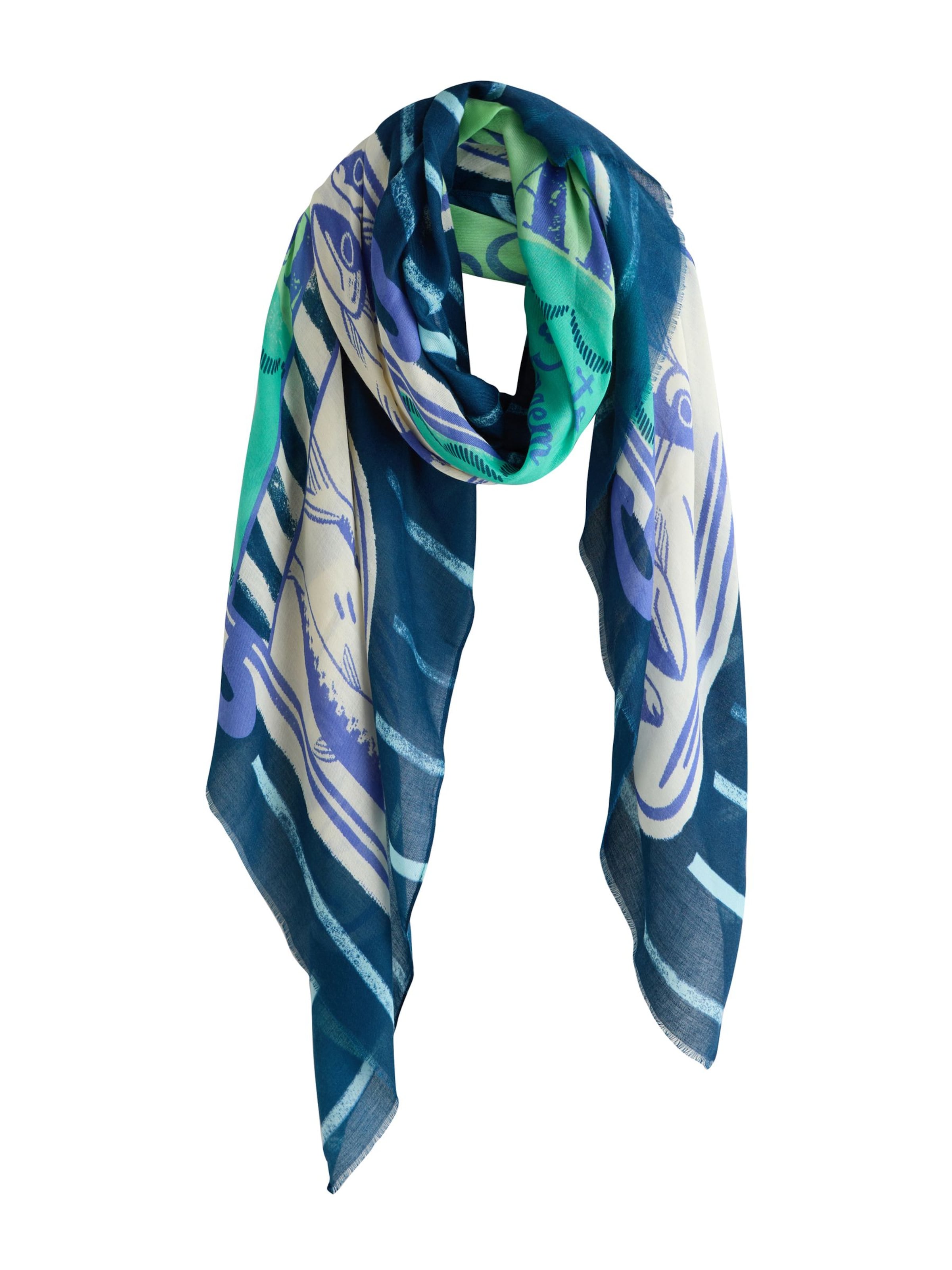 Next Sjaal in Blauw: voorkant