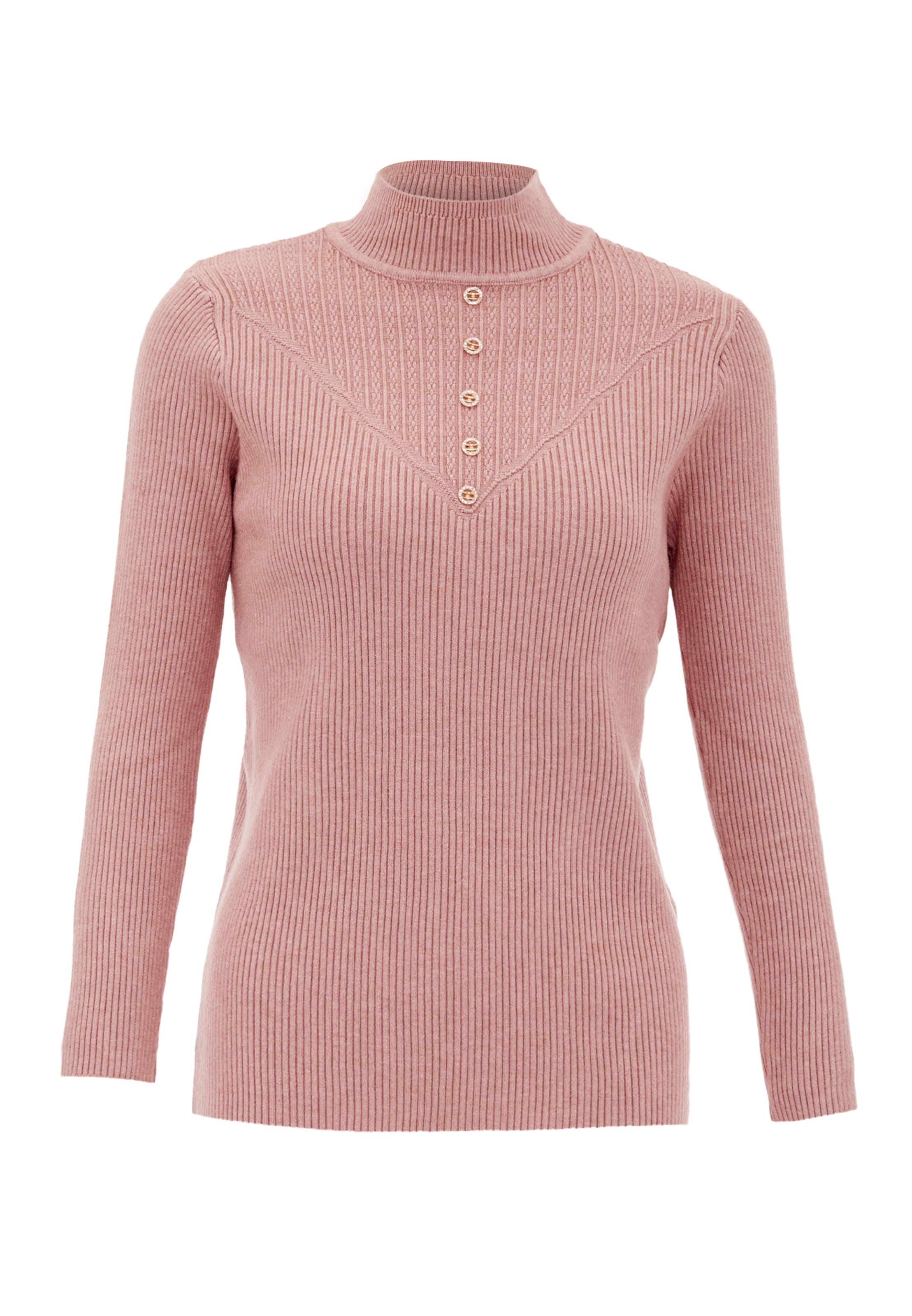 tassia Trui in Roze: voorkant