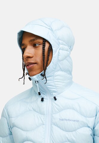 PEAK PERFORMANCE Steppjacke M Helium Down Hood Jacket in Blau