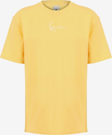 T-Shirt 'Essential' Karl Kani en jaune : devant
