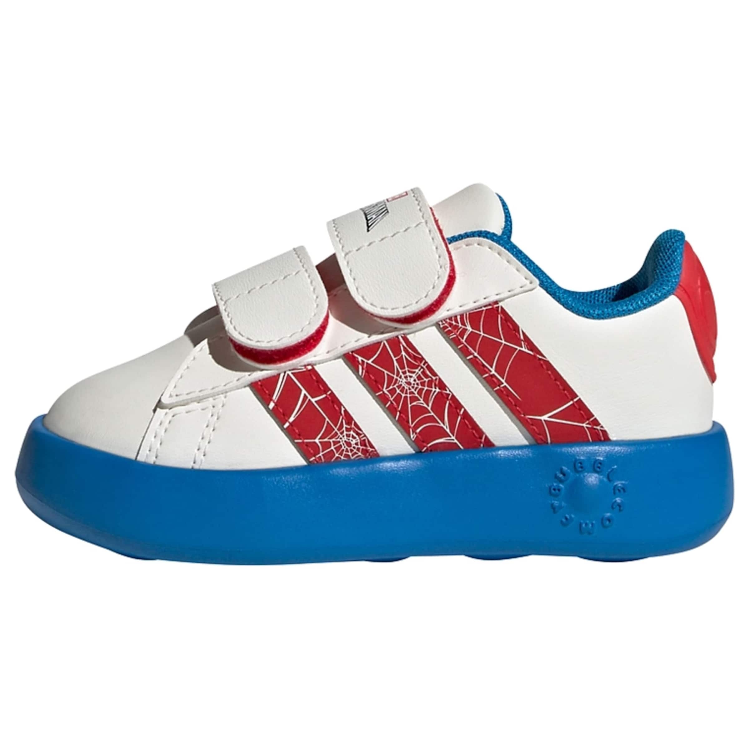 Sneaker 'Adidas x Marvel Spider-Man Grand Court' di ADIDAS SPORTSWEAR in bianco: frontale