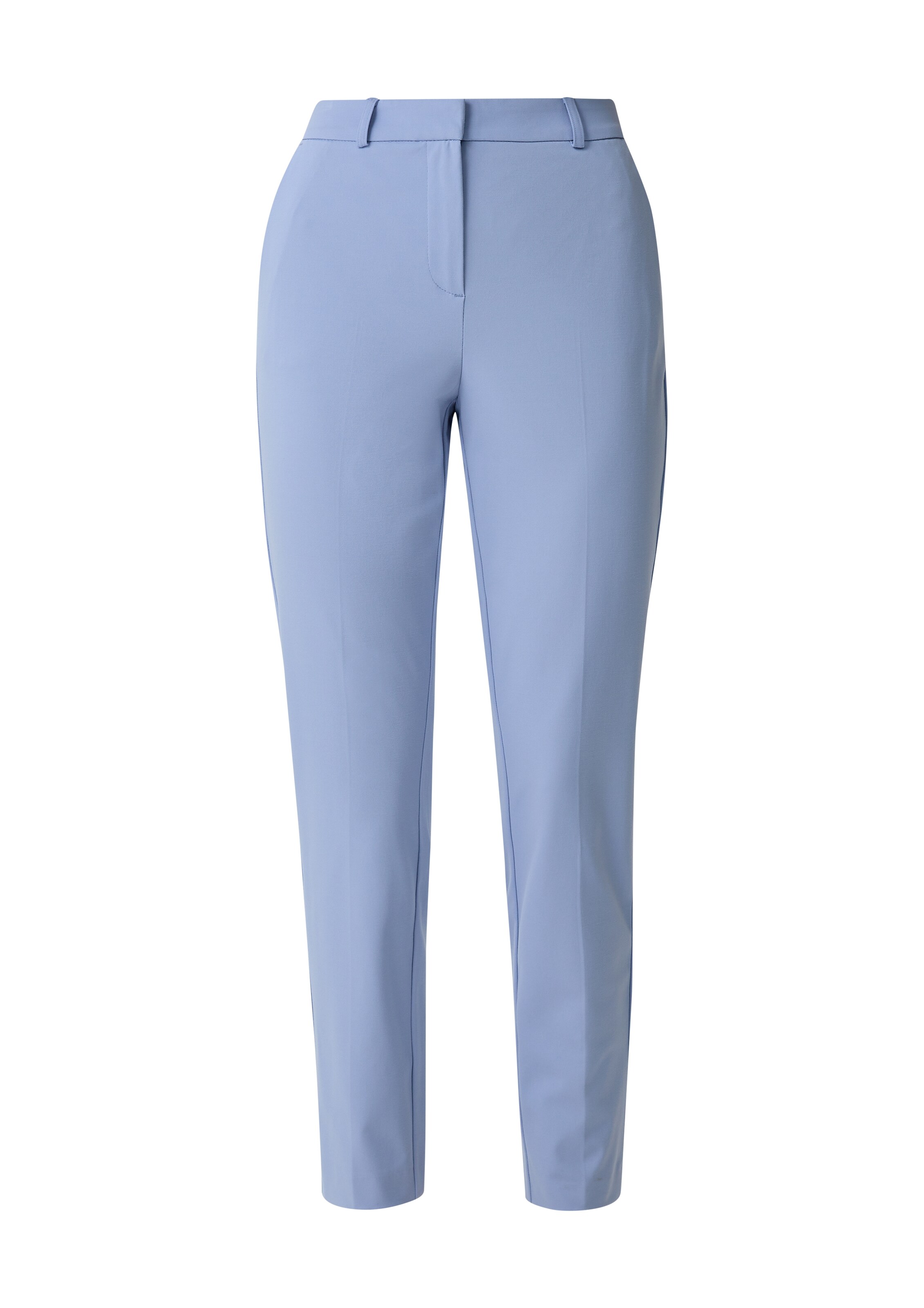 COMMA Tapered Bügelfaltenhose in Blau: Vorderseite