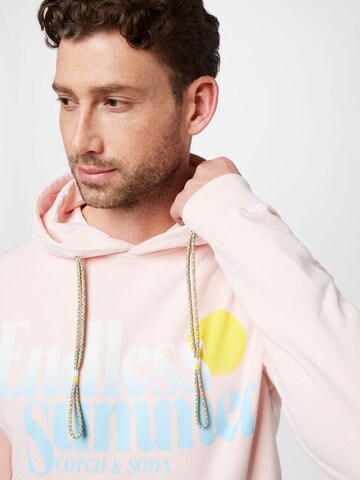 SCOTCH & SODA Sweatshirt in Pink