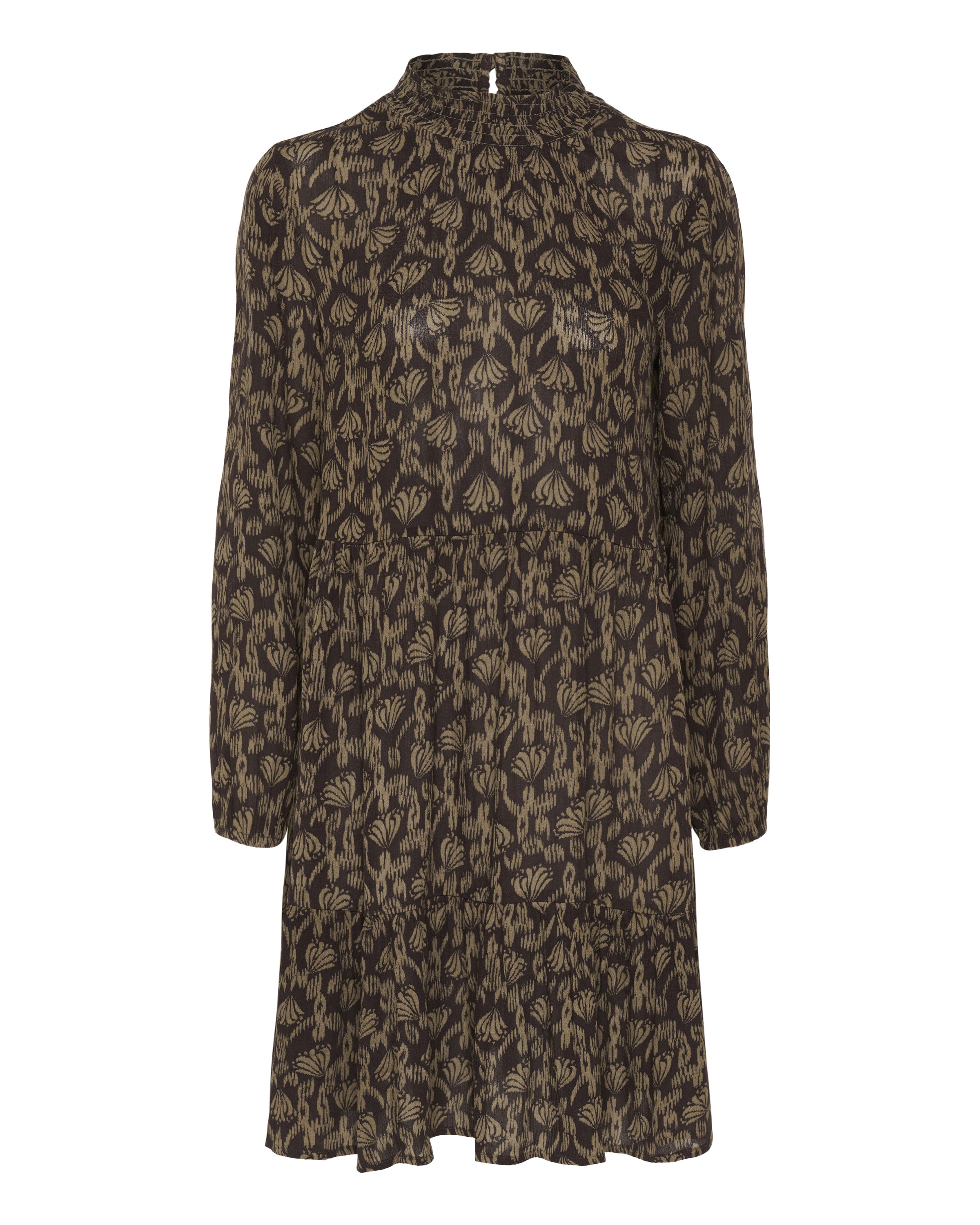 Kaffe Kleit 'KARikka', värv pruun: eest vaates