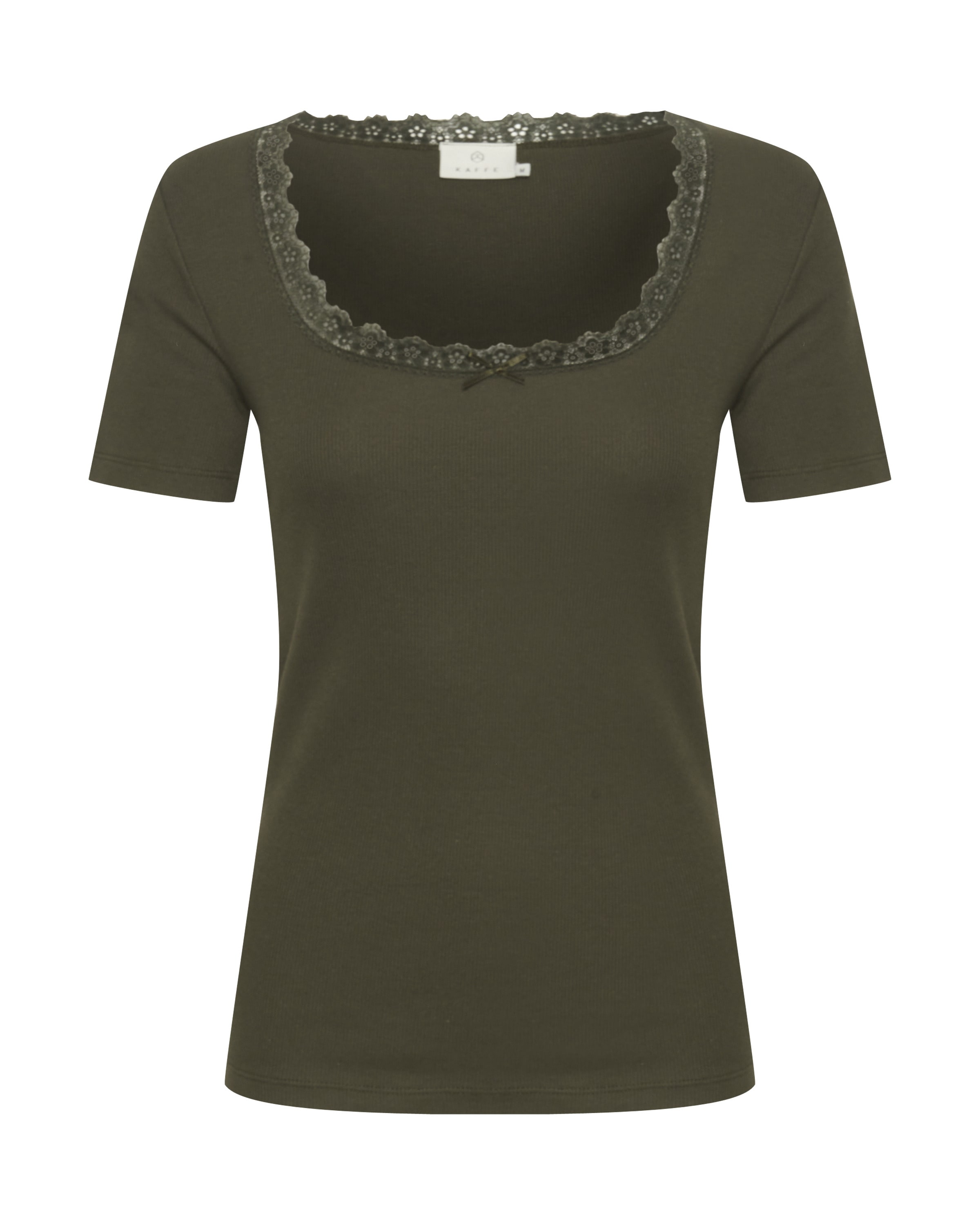 žalia Kaffe Marškinėliai 'maibritt': priekis