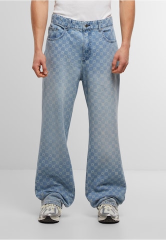 Pequs Loosefit Jeans 'Aether' in Blau: Vorderseite