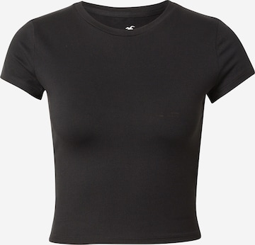 T-shirt HOLLISTER en noir : devant