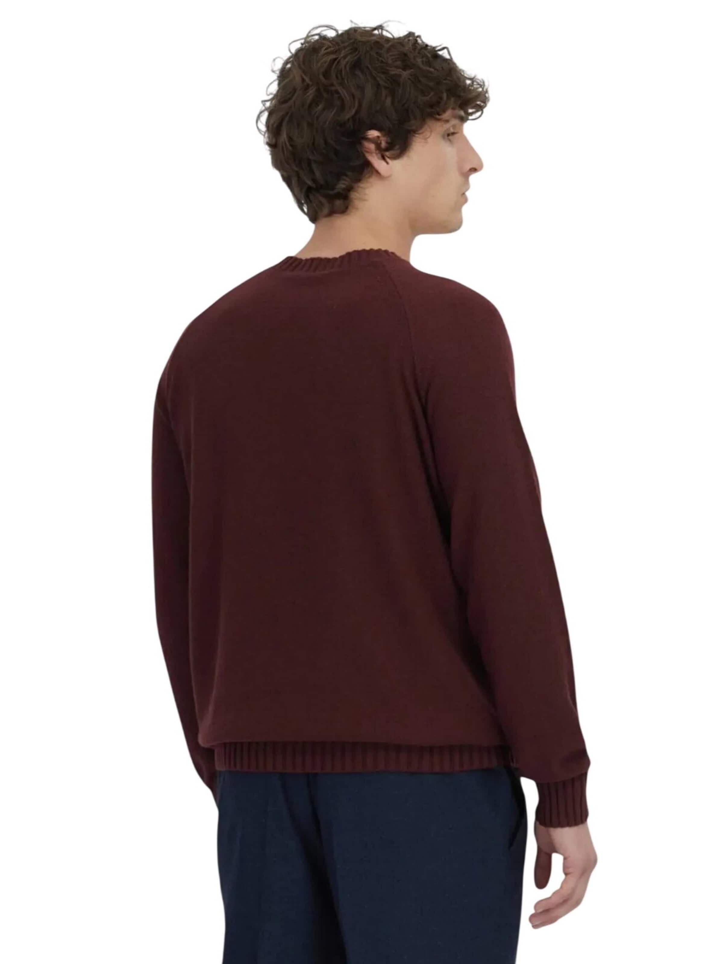 Ramsey Knit Cardigan in Red
