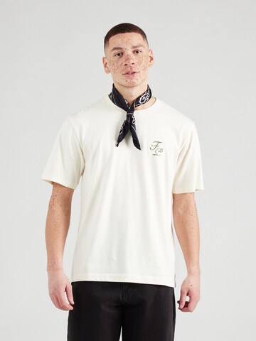 T-Shirt 'Topiary Antique' Filling Pieces en blanc