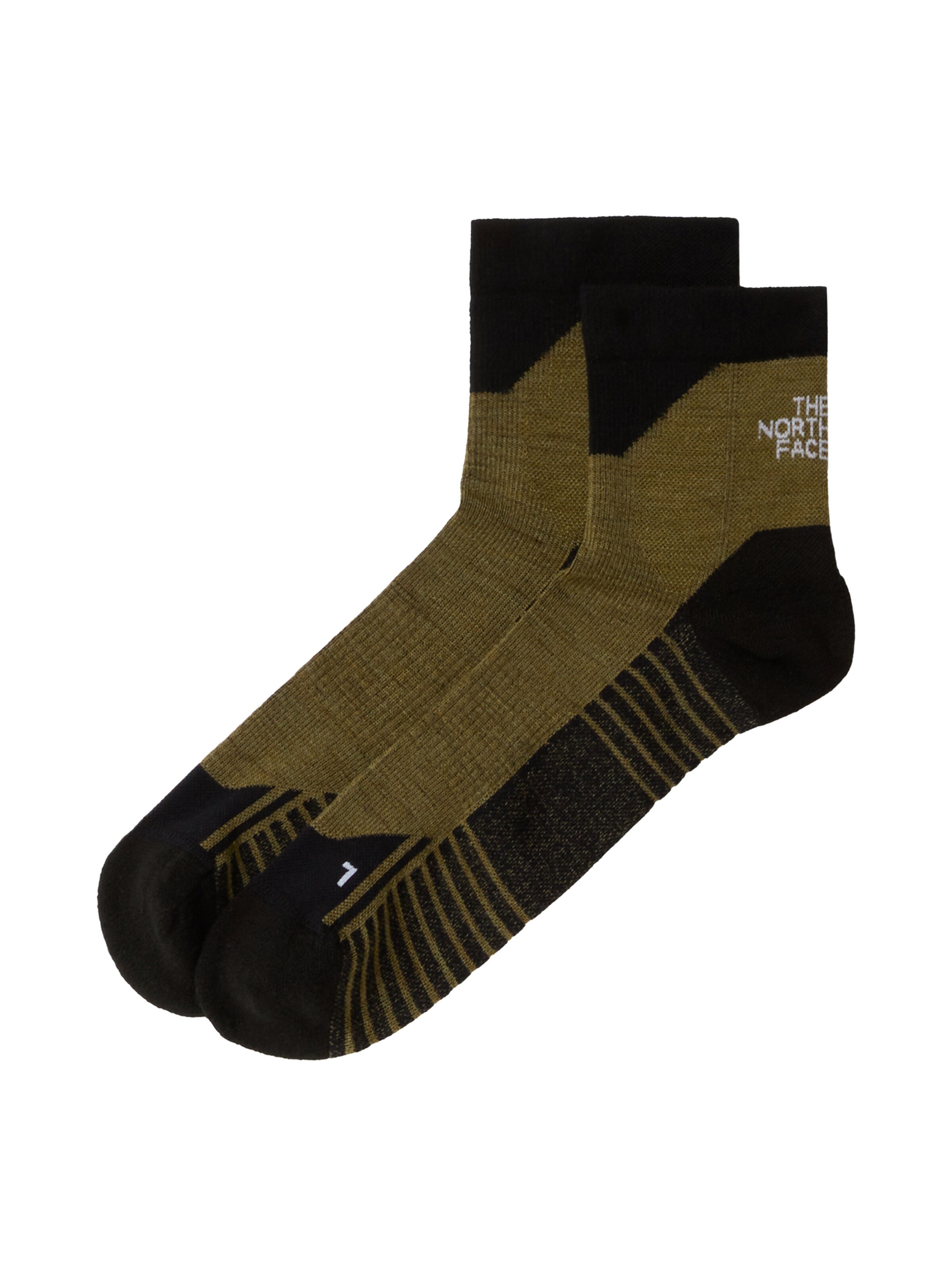 THE NORTH FACE Sportovní ponožky 'Hiking Quarter' – černá: přední strana