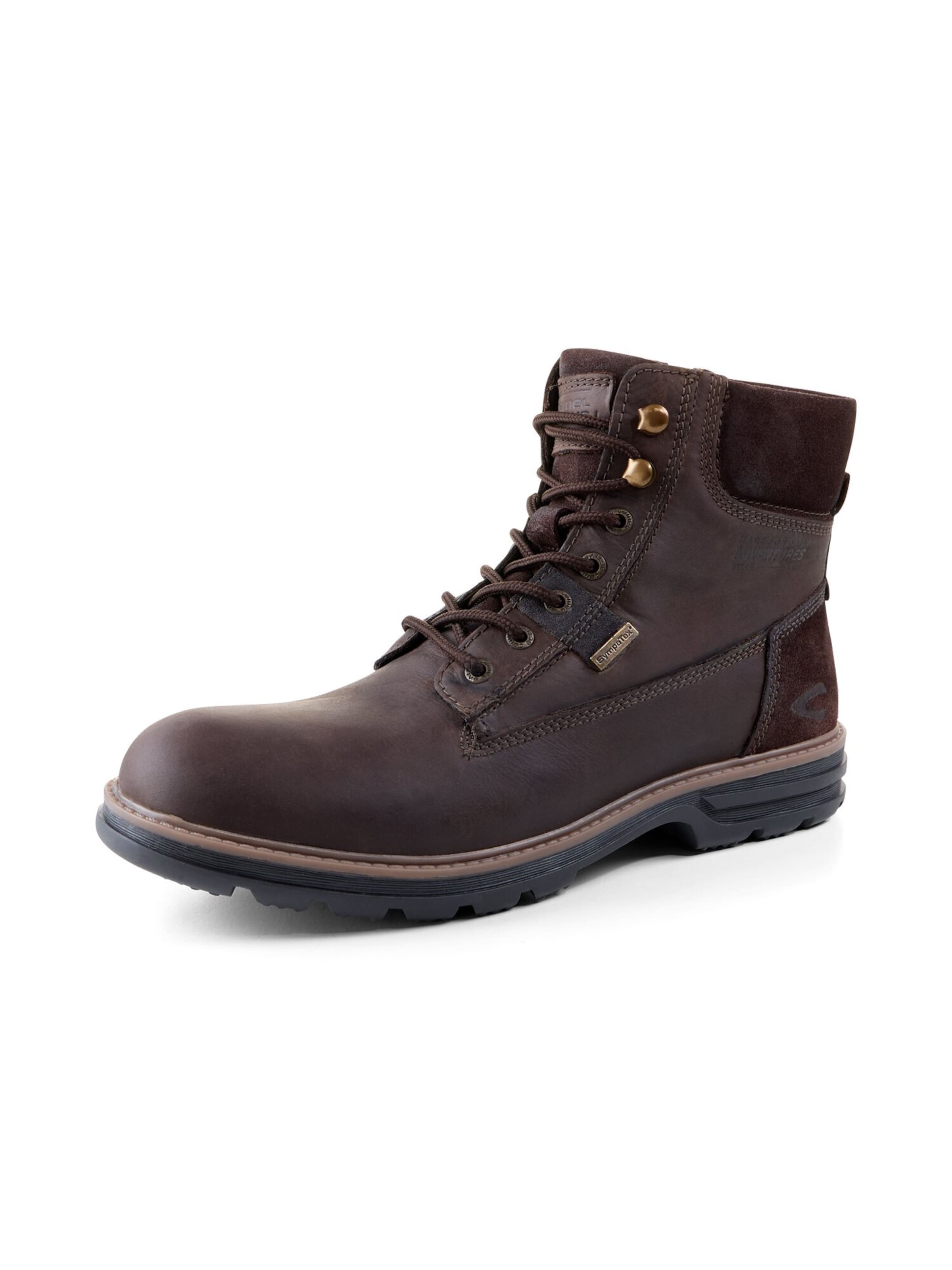 CAMEL ACTIVE Lace-Up Boots in Brown: front