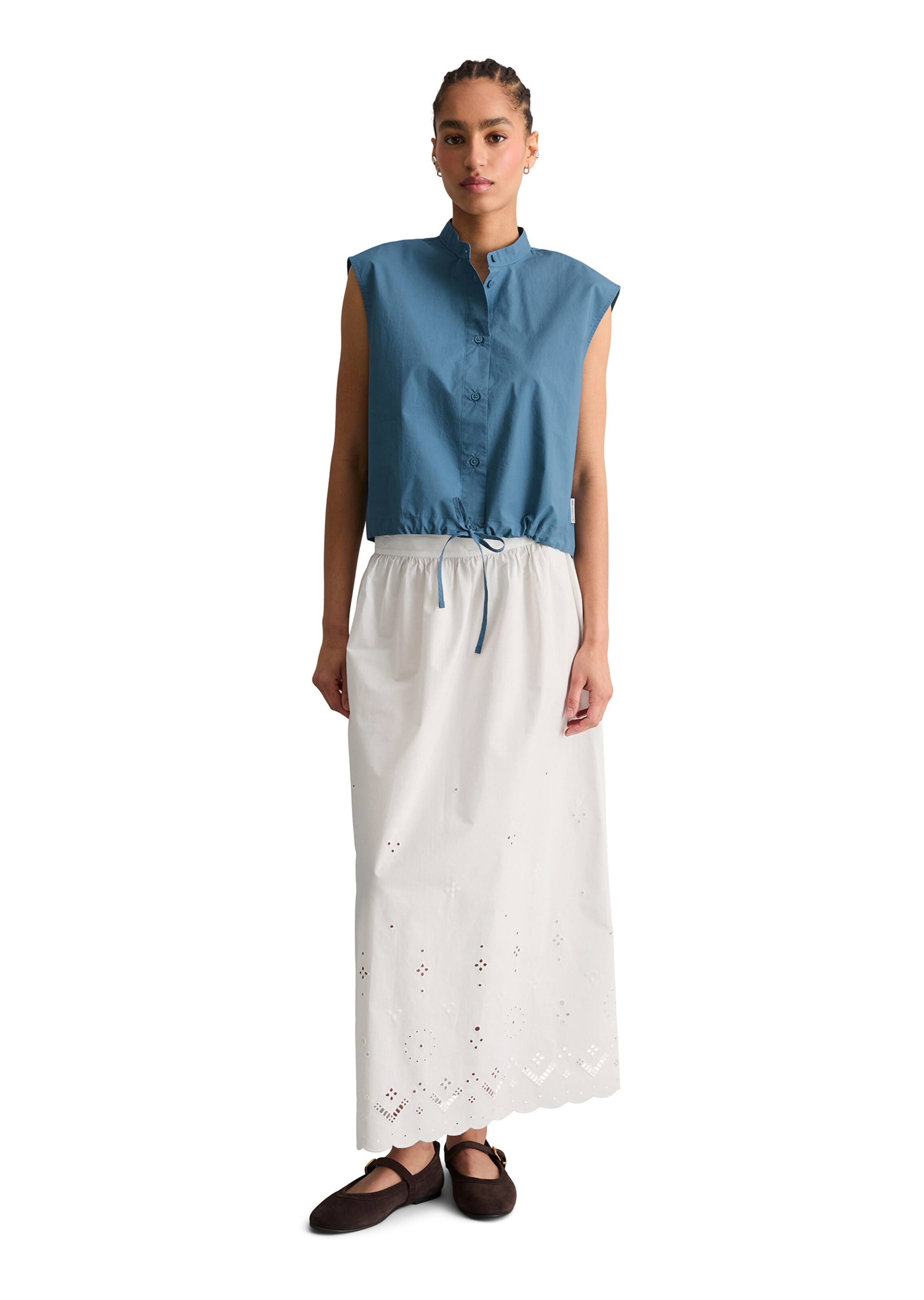 Marc O'Polo DENIM Blouse in Blauw