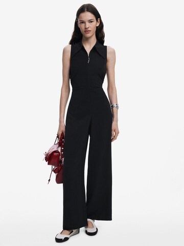 Desigual Jumpsuit 'Ruched' in Black