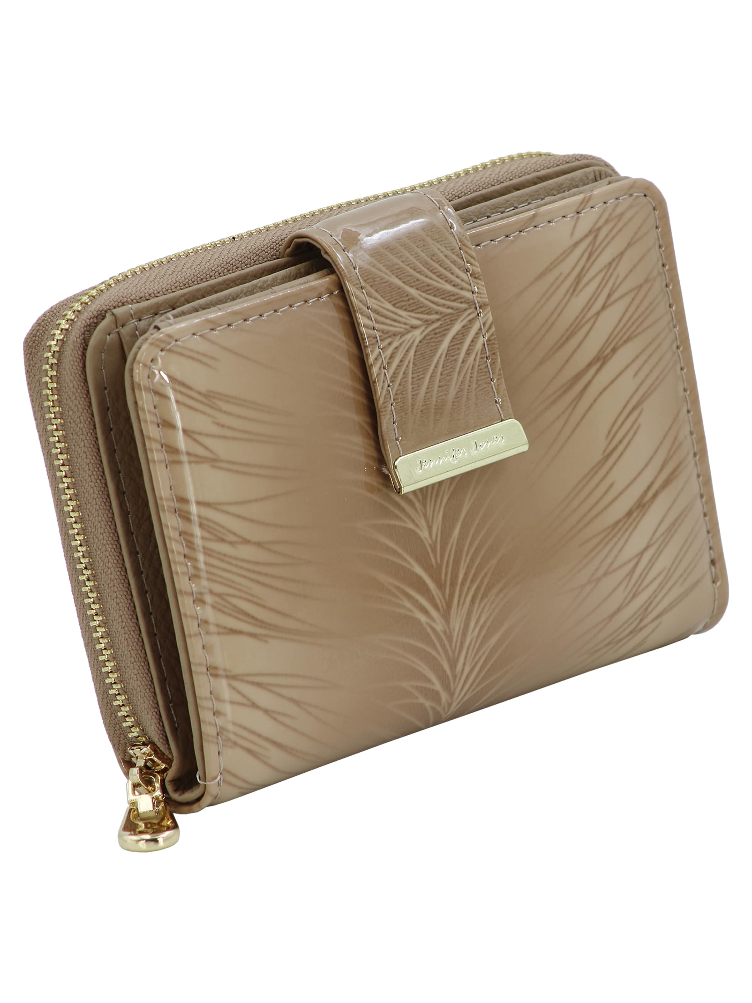 Jennifer Jones Wallet in Beige