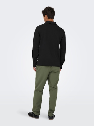 Only & Sons Sweatshirt 'ONSDawson' in Black