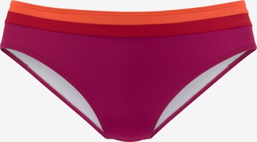 Pantaloncini per bikini di s.Oliver in rosa: frontale