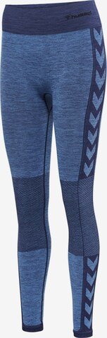 Hummel - Skinny Calças de desporto em azul