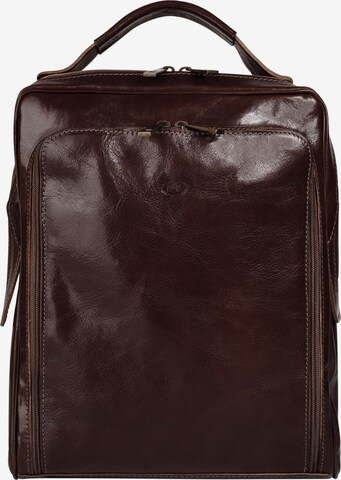 piké Rucksack in Braun: Vorderseite