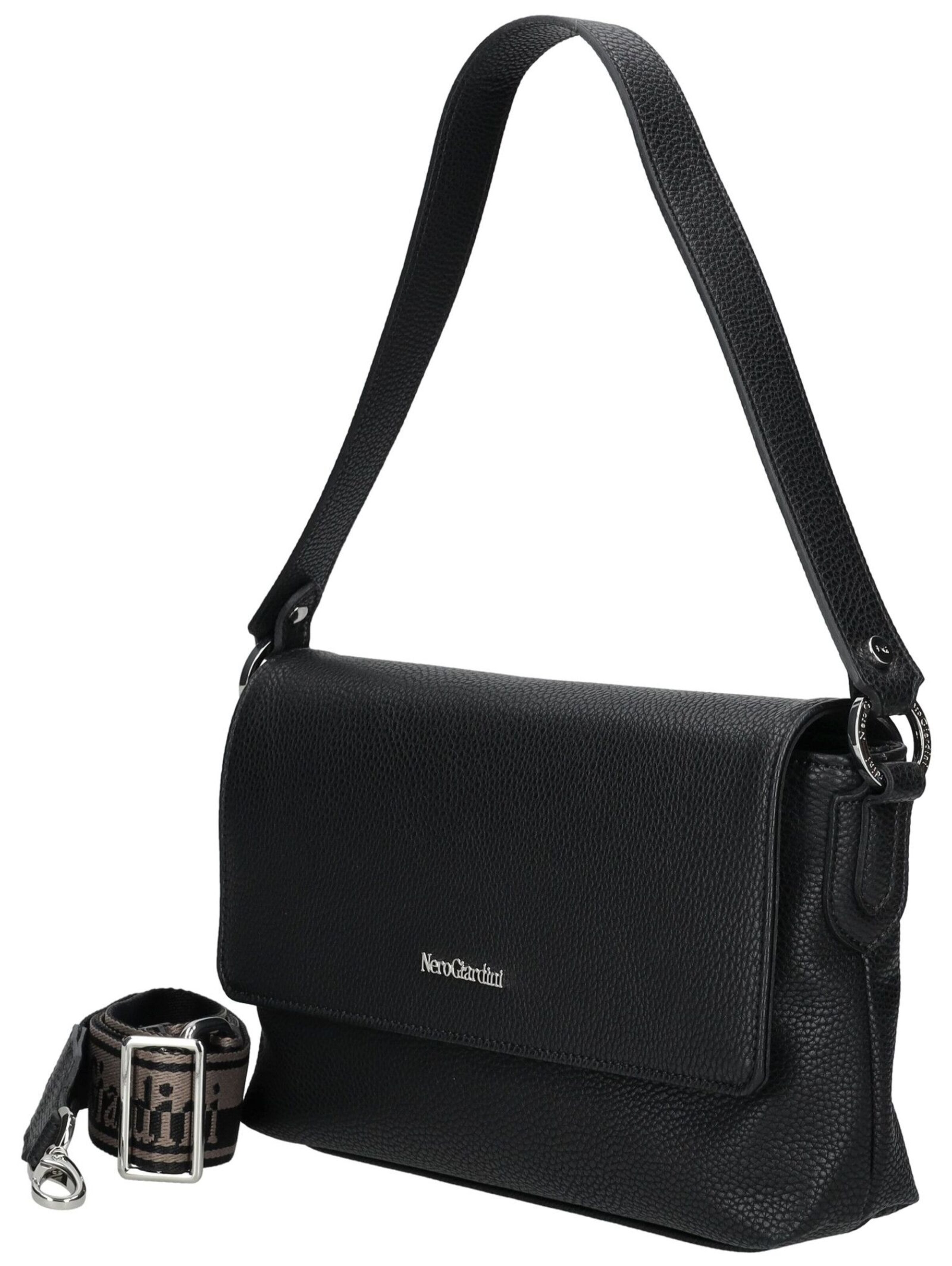 Borsa a spalla di Nero Giardini in nero