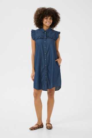 CULTURE Jurk 'Aurelia' in Blauw