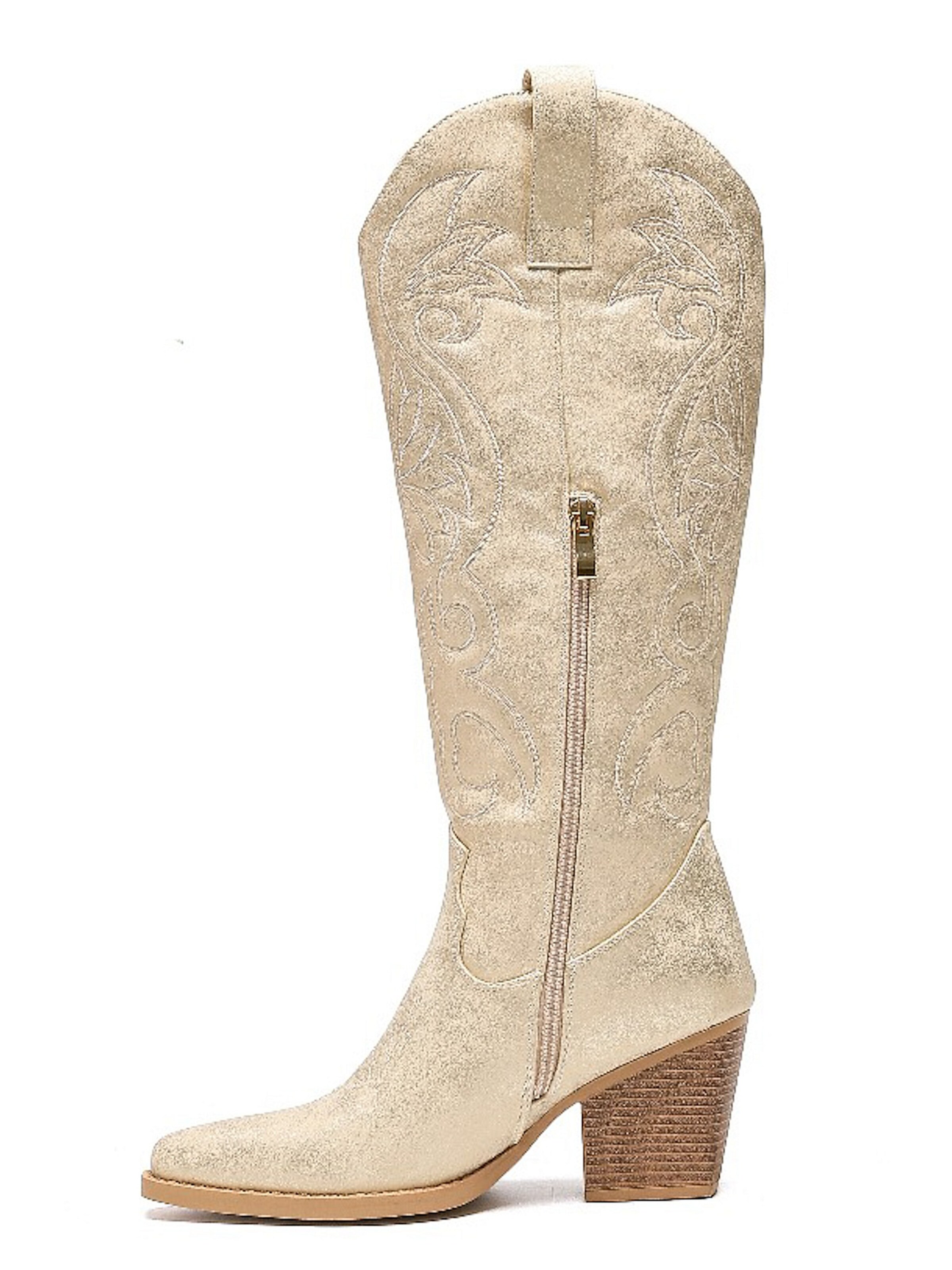 Bottes de cowboy Smile Favorites en or