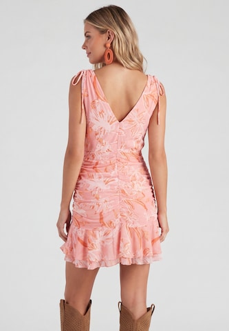 IZIA - Vestido 'Festival Collection' em laranja
