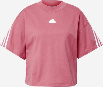 ADIDAS SPORTSWEAR Koszulka funkcyjna 'Future Icons 3-Stripes' w kolorze różowy: przód