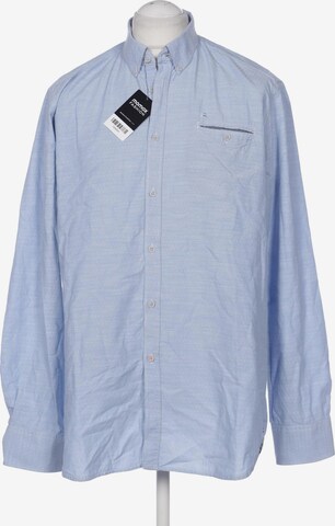LERROS Button Up Shirt in XL in Blue: front