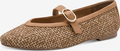 MARCO TOZZI Ballerina värissä ruskea / cappuccino, Tuotenäkymä