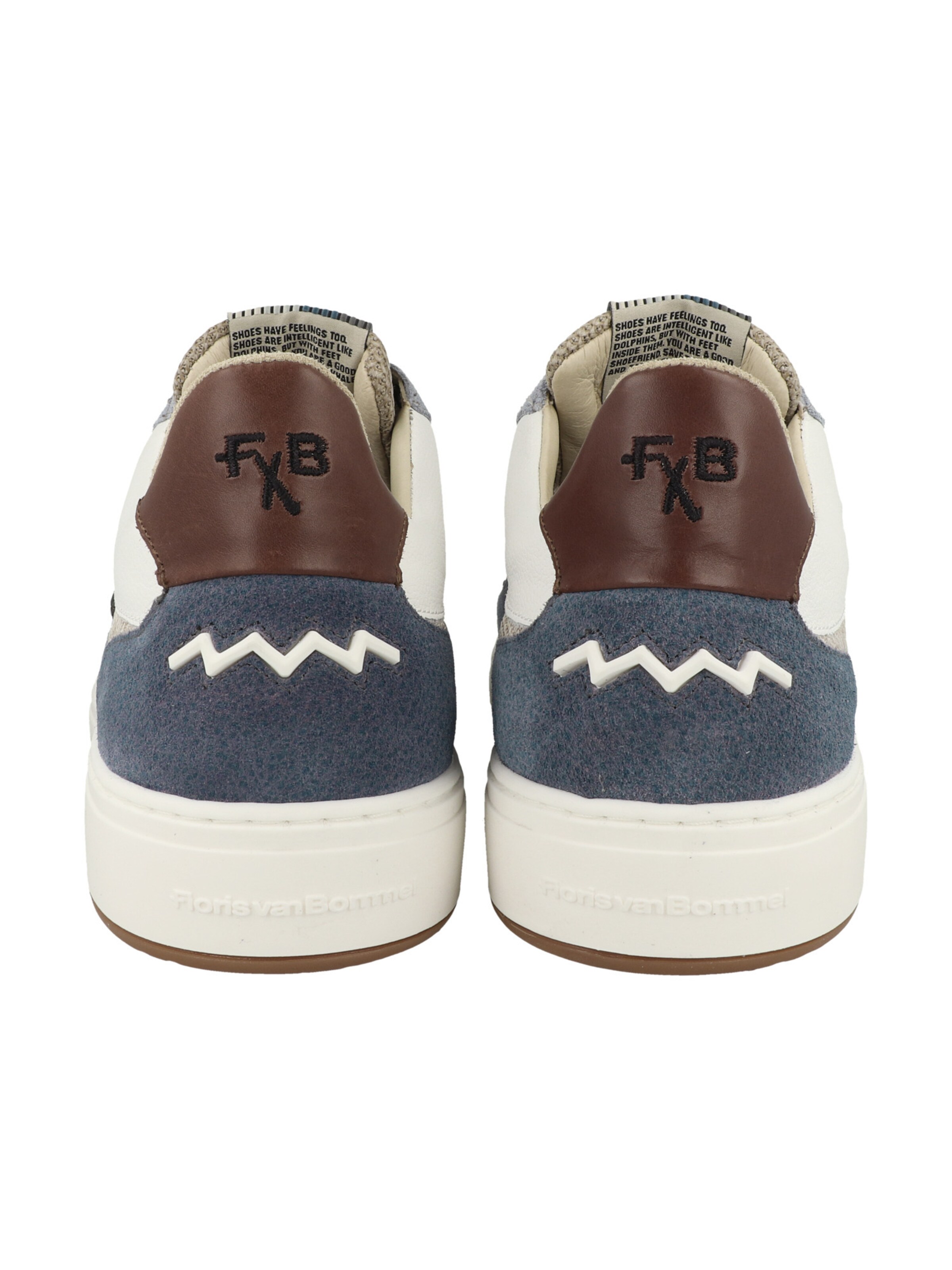Floris van Bommel Sneakers laag ' De Kupster  ' in Blauw